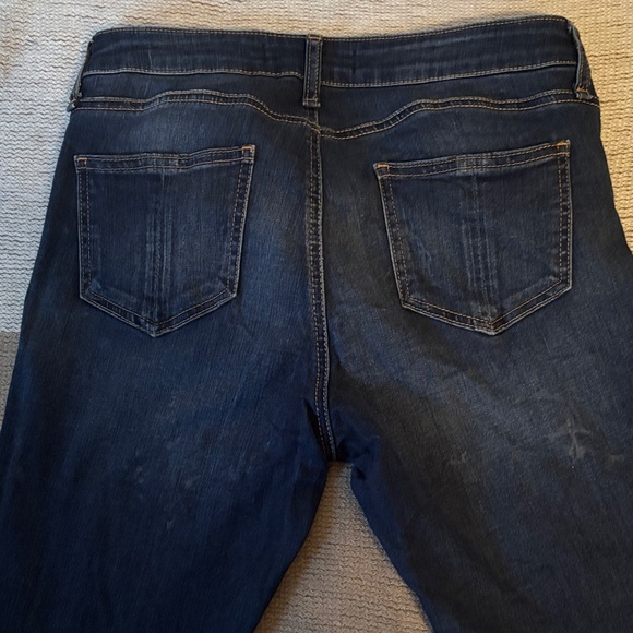 Women's Skinny Jeans in Dark Blue - Picture 4 of 4